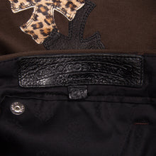 Load image into Gallery viewer, BROWN 40 MIXED CROSS PATCH CHINO