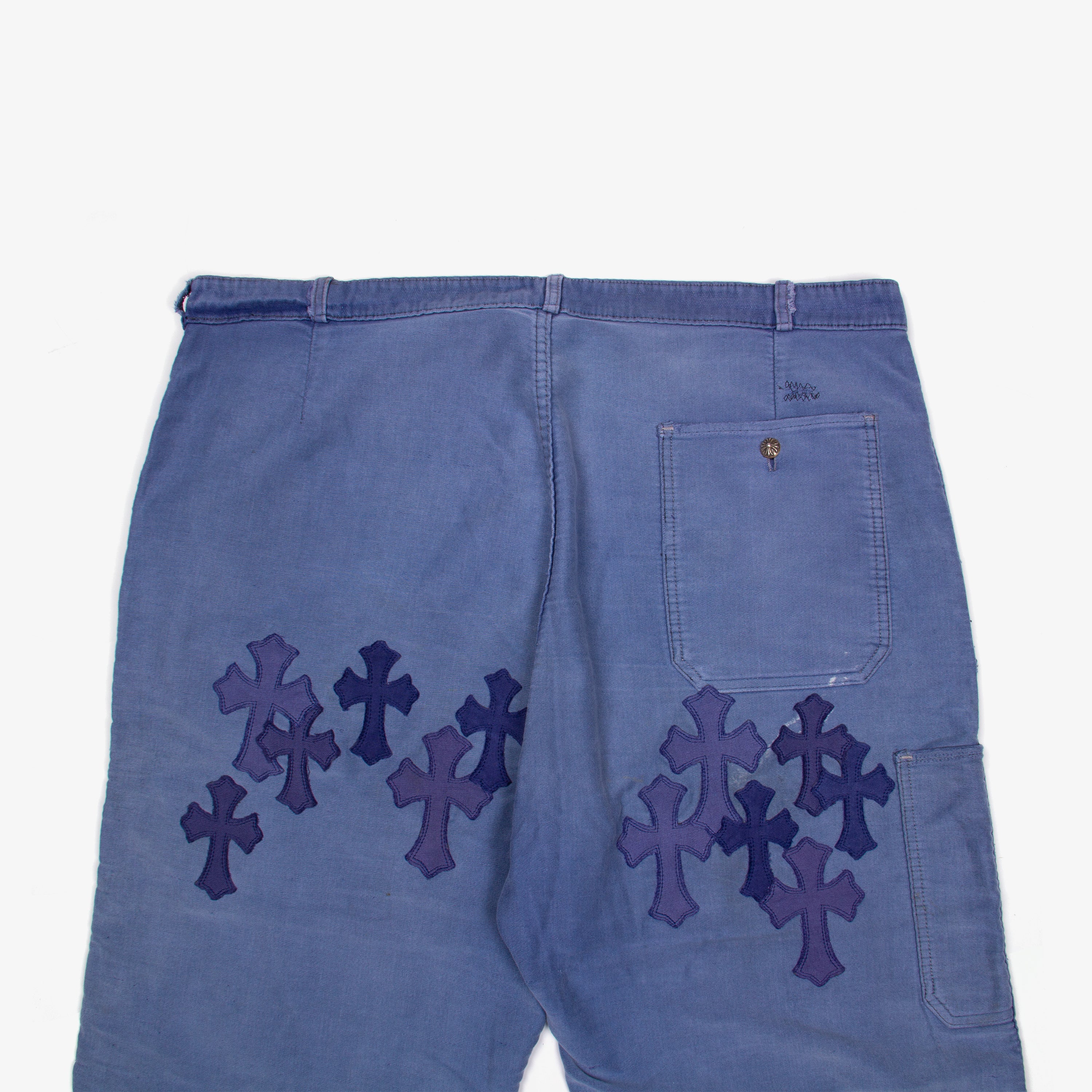 FRENCH CROSS PATCH WORK PANT
