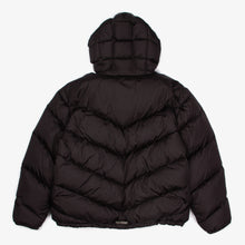 Load image into Gallery viewer, BLACK QUARTER ZIP DOWN PUFFER
