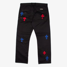 Load image into Gallery viewer, BLACK 35 MIXED CROSS PATCH CHINO