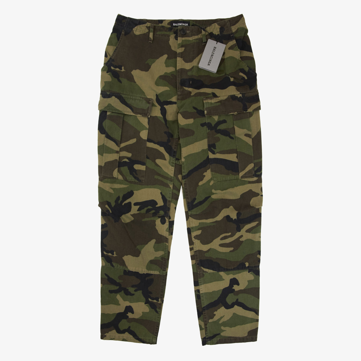 BALENCIAGA CAMO CARGO PANT – OBTAIND