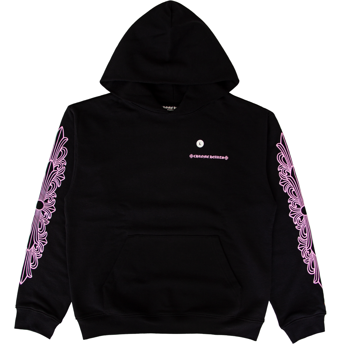 CHROME HEARTS PINK PPO HOODIE