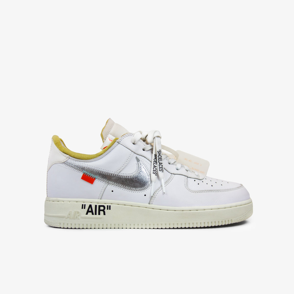 OFF-WHITE NIKE AIR FORCE 1 '07 WHITE (COMPLEX CON