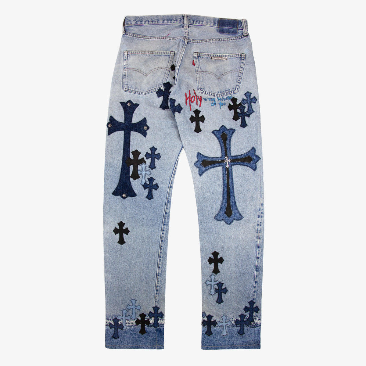 chrome hearts patches on jeans｜TikTok Search