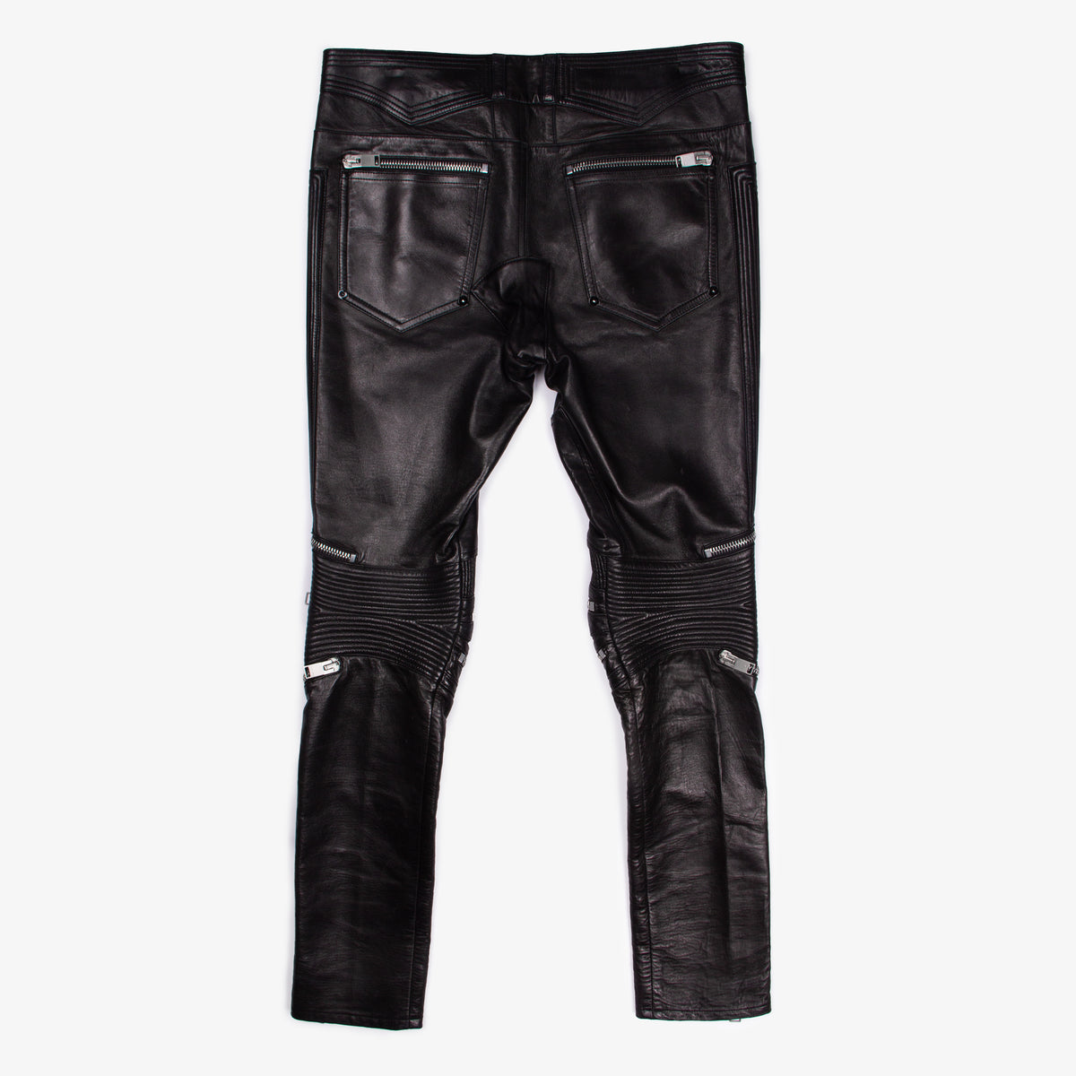 AW13 FULL LEATHER BIKER PANT 50 OBTAIND