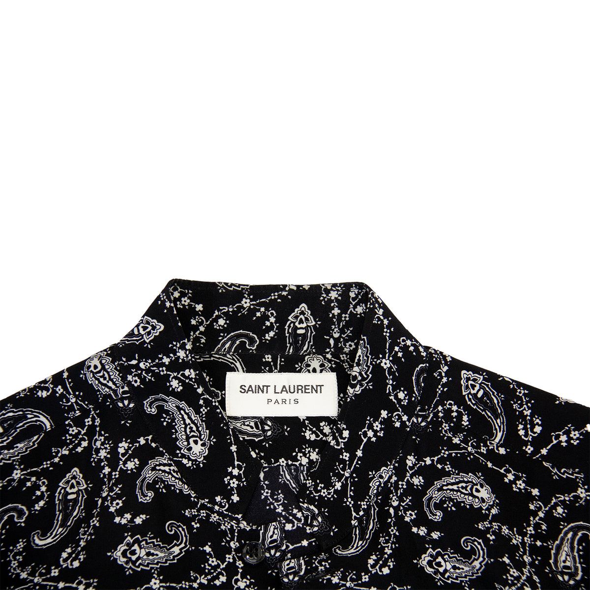 Saint laurent hotsell paisley shirt