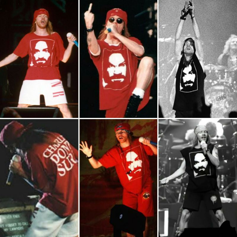 SAMPLE RED CHARLES MANSON TEE