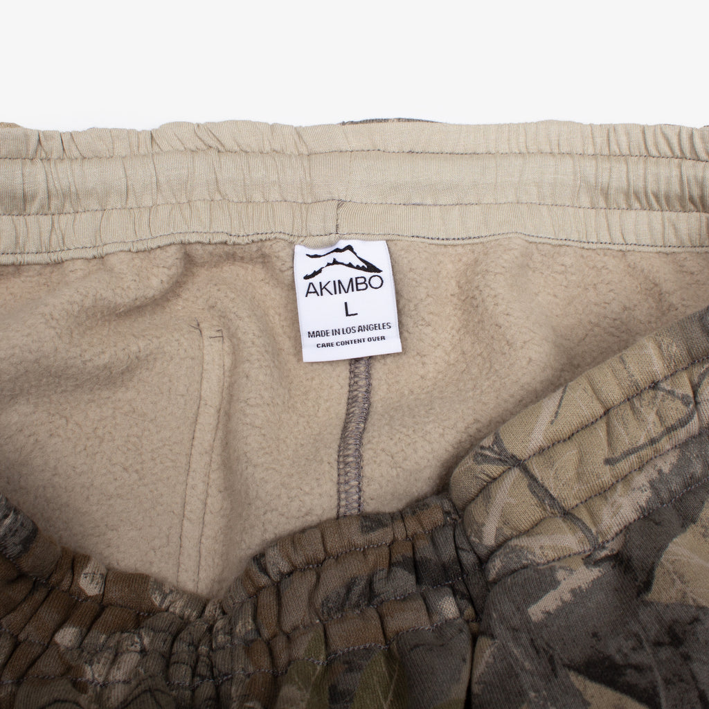 x REAL TREE STRAIGHT LEG SWEATPANT