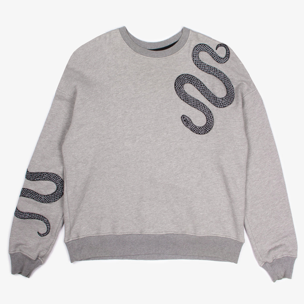 GLITTER SNAKE CREWNECK