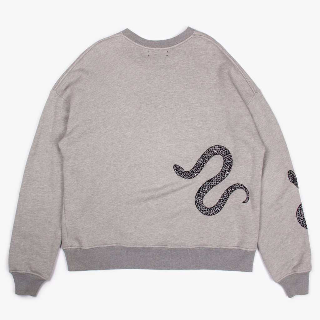 GLITTER SNAKE CREWNECK