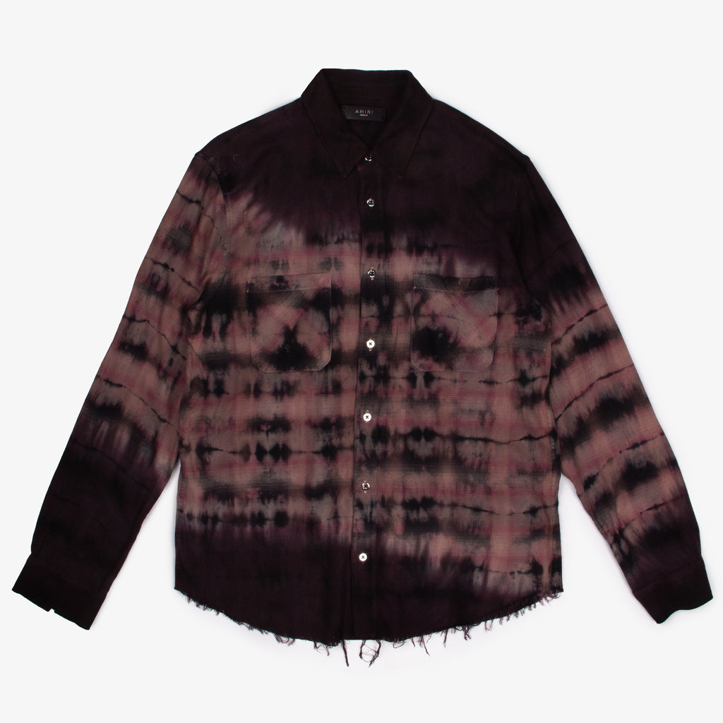 FRAYED BLEACHED FLANNEL