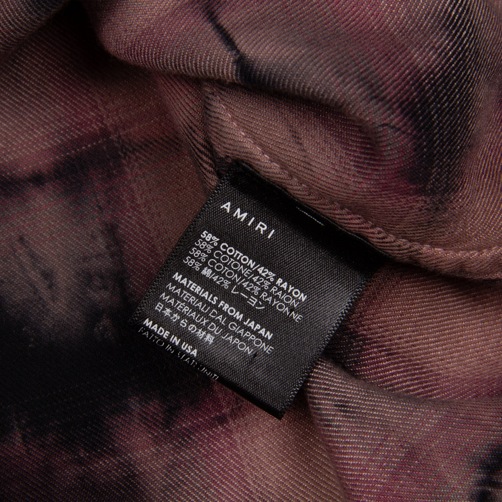 FRAYED BLEACHED FLANNEL