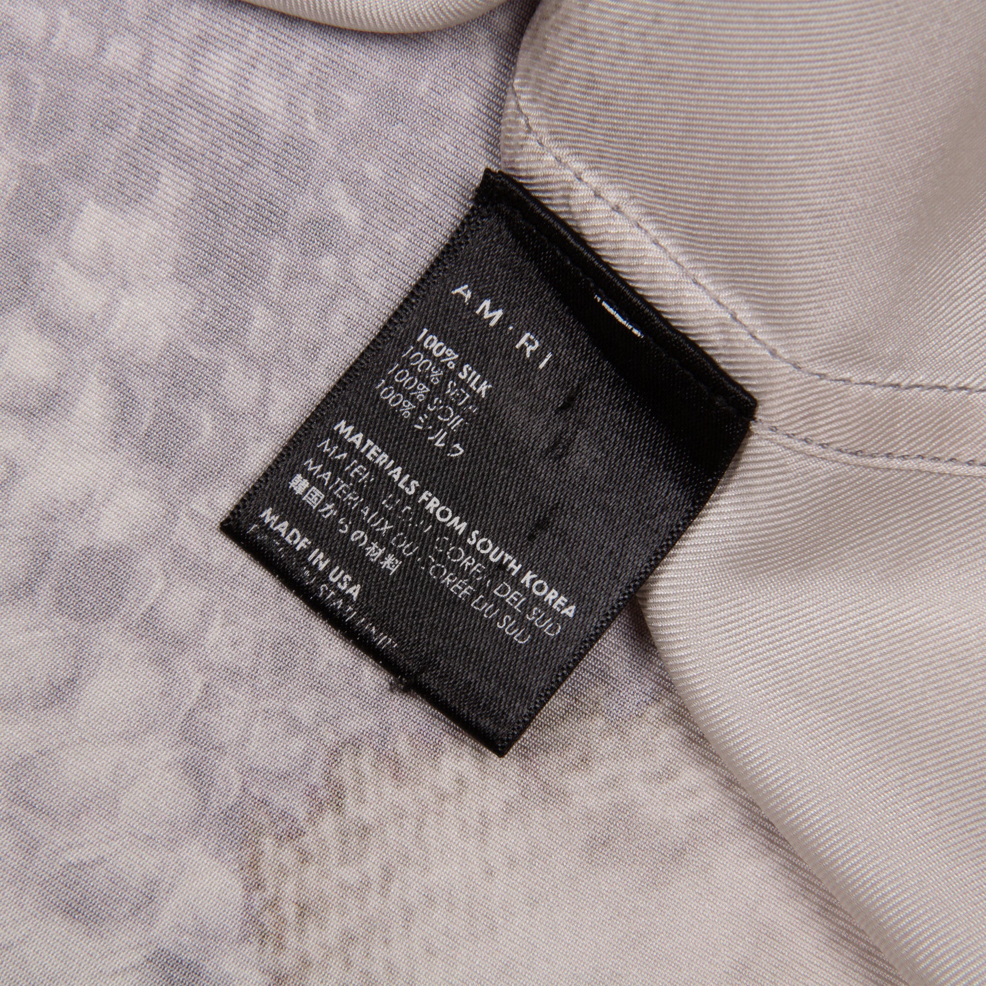 SNAKE SKIN CAMP COLLAR SHIRT