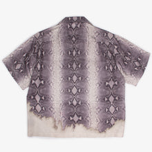 Load image into Gallery viewer, SNAKE SKIN CAMP COLLAR SHIRT
