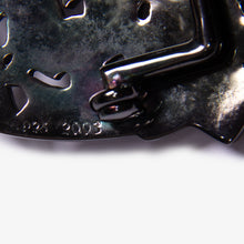 Load image into Gallery viewer, BLACK RHODIUM CEMETERY BUCKLE (BUCKLE ONLY)