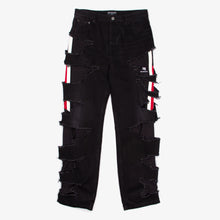 Load image into Gallery viewer, AFTERWORLD SLASHED SPORTY B DENIM | S