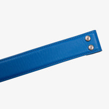 Load image into Gallery viewer, BLUE OVAL CROSS BUCKLE BELT