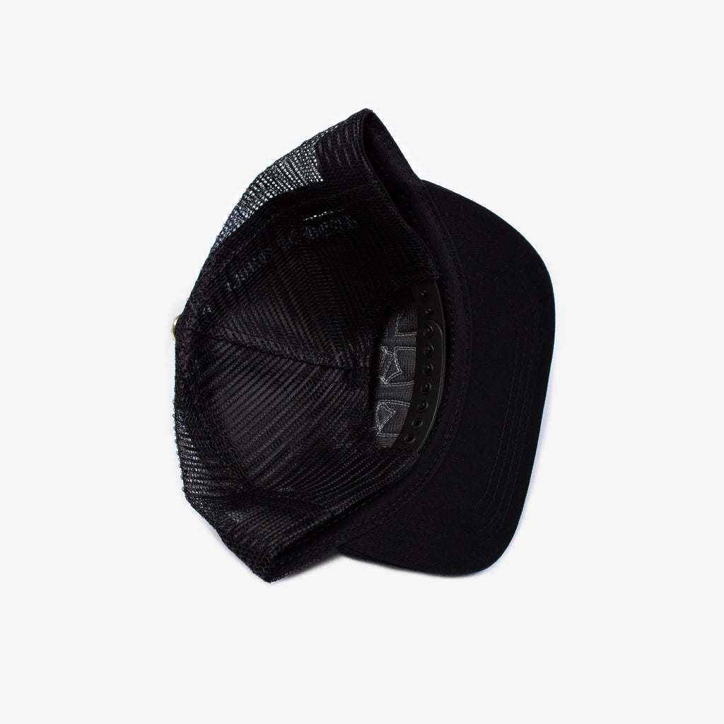 CEMETERY CROSS PATCH TRUCKER