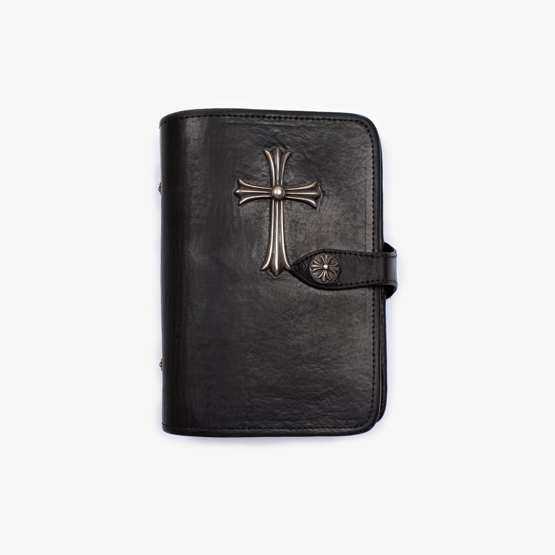 BLACK LEATHER PLANNER