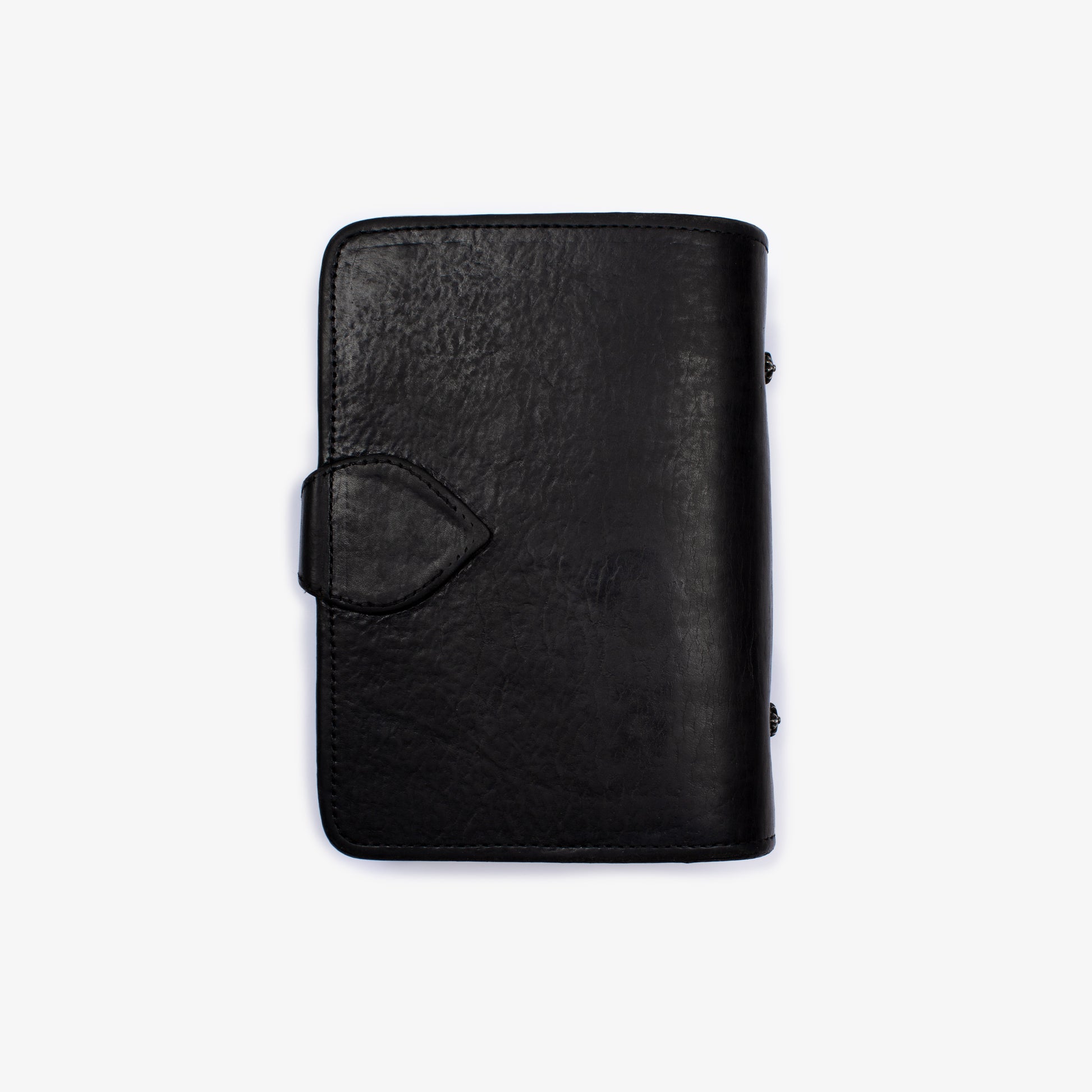 BLACK LEATHER PLANNER
