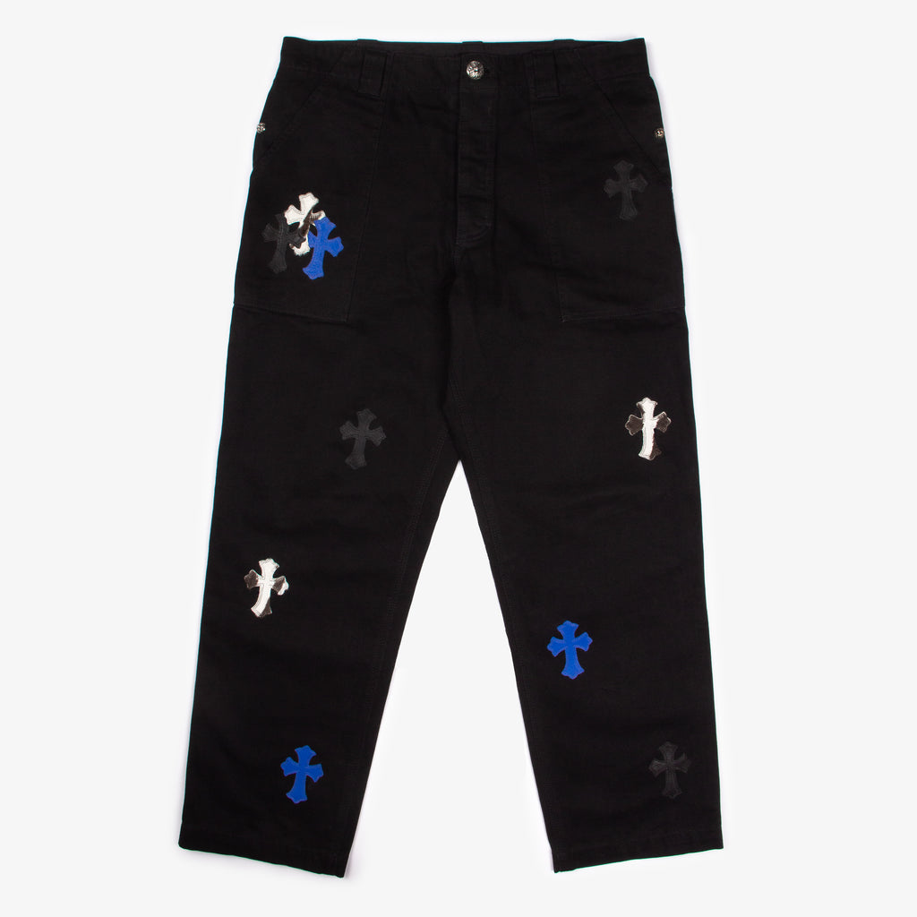 MIXED BLUE CROSS PATCH CARPENTER PANT (1/1)