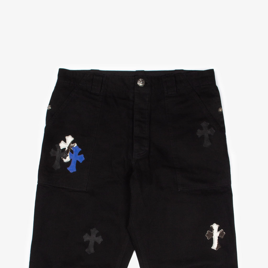MIXED BLUE CROSS PATCH CARPENTER PANT (1/1)