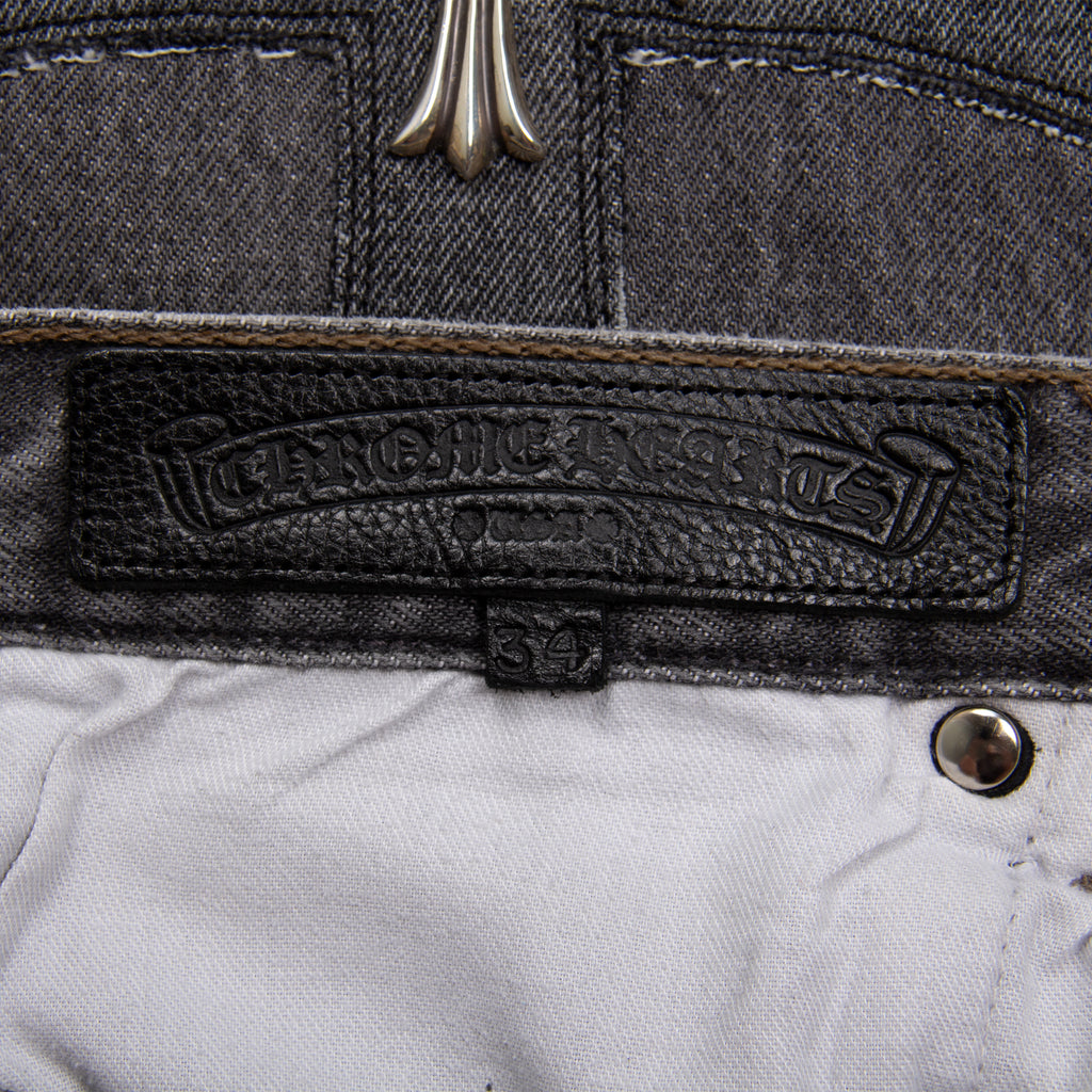 BLACK PATCHES ON PATCHES DENIM