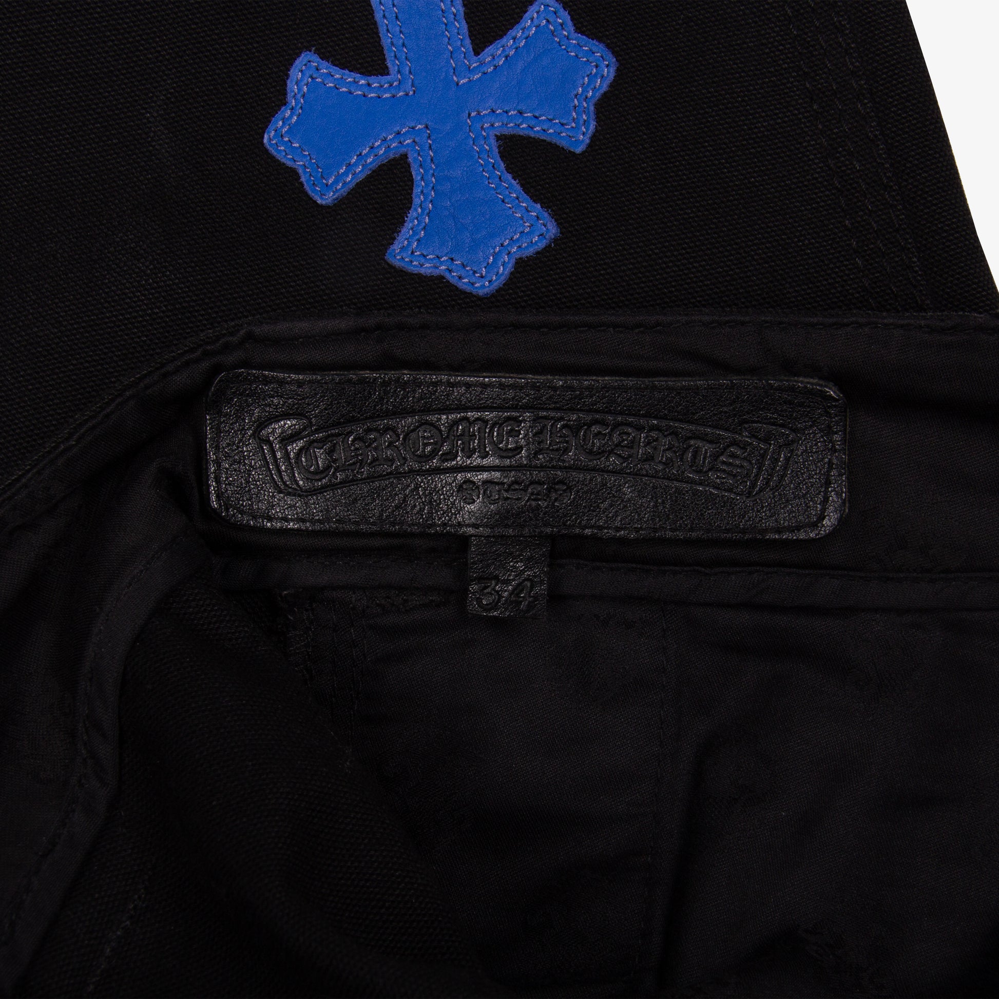 MIXED BLUE CROSS PATCH CARPENTER PANT (1/1)