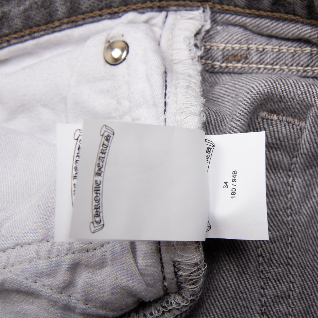 BLACK PATCHES ON PATCHES DENIM