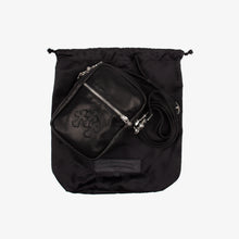 Load image into Gallery viewer, BLACKED OUT LEATHER TAKA BAG
