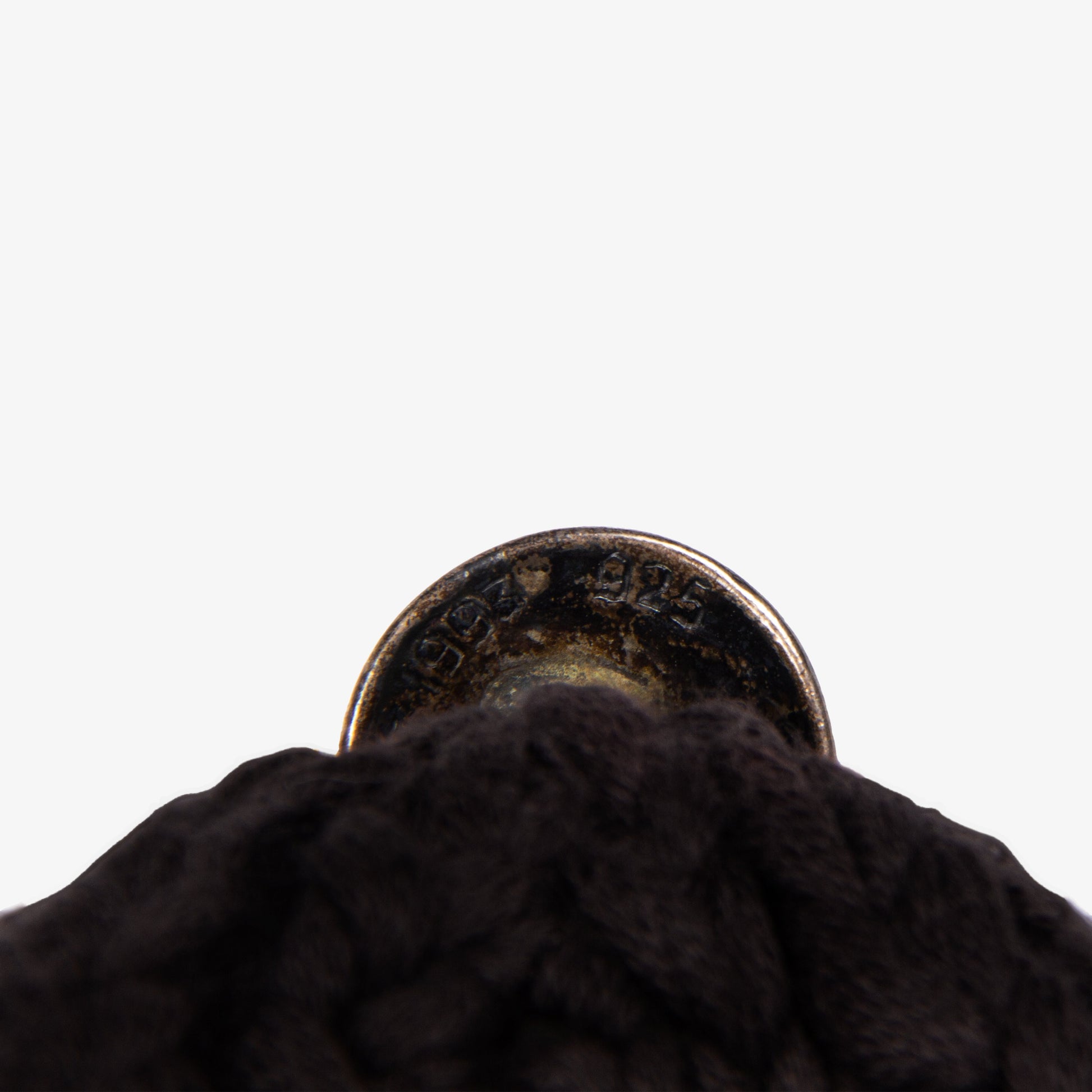 LEATHER FLEUR PATCH KNIT BEANIE