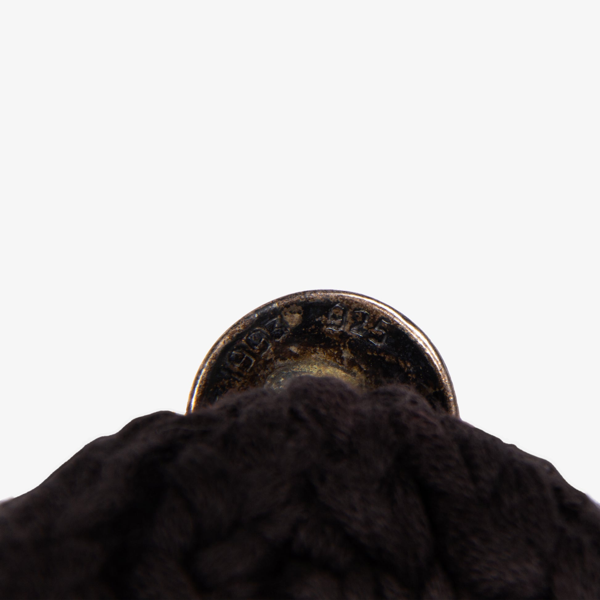 LEATHER FLEUR PATCH KNIT BEANIE