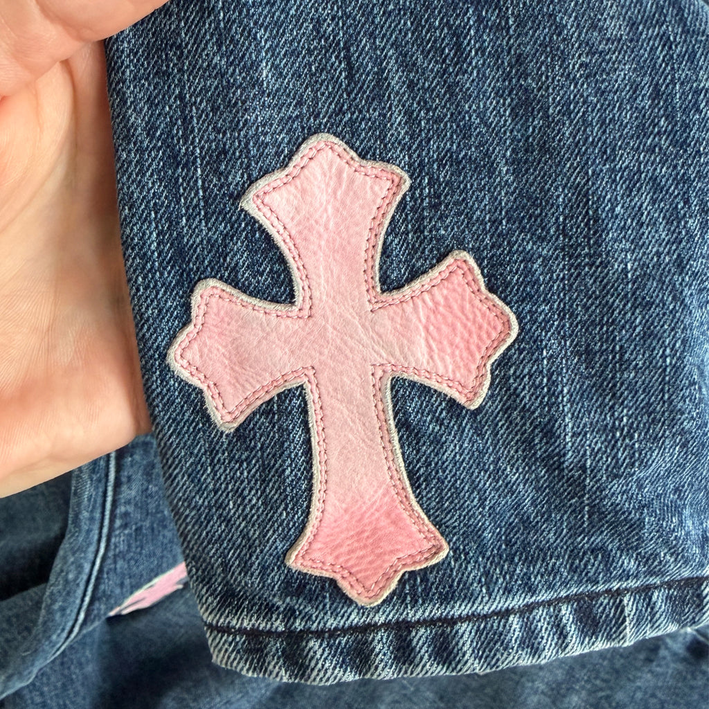 COTTON CANDY CROSS PATCH DENIM 1/1