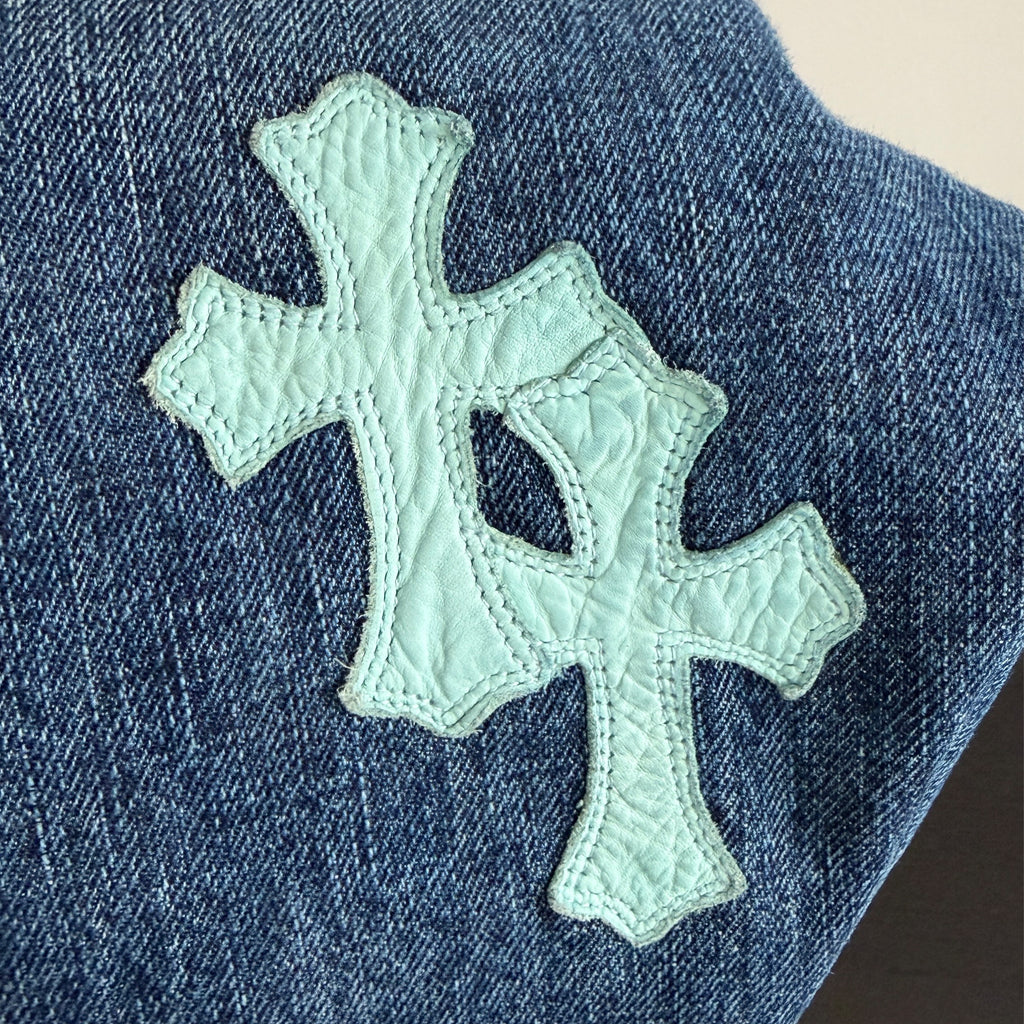COTTON CANDY CROSS PATCH DENIM 1/1