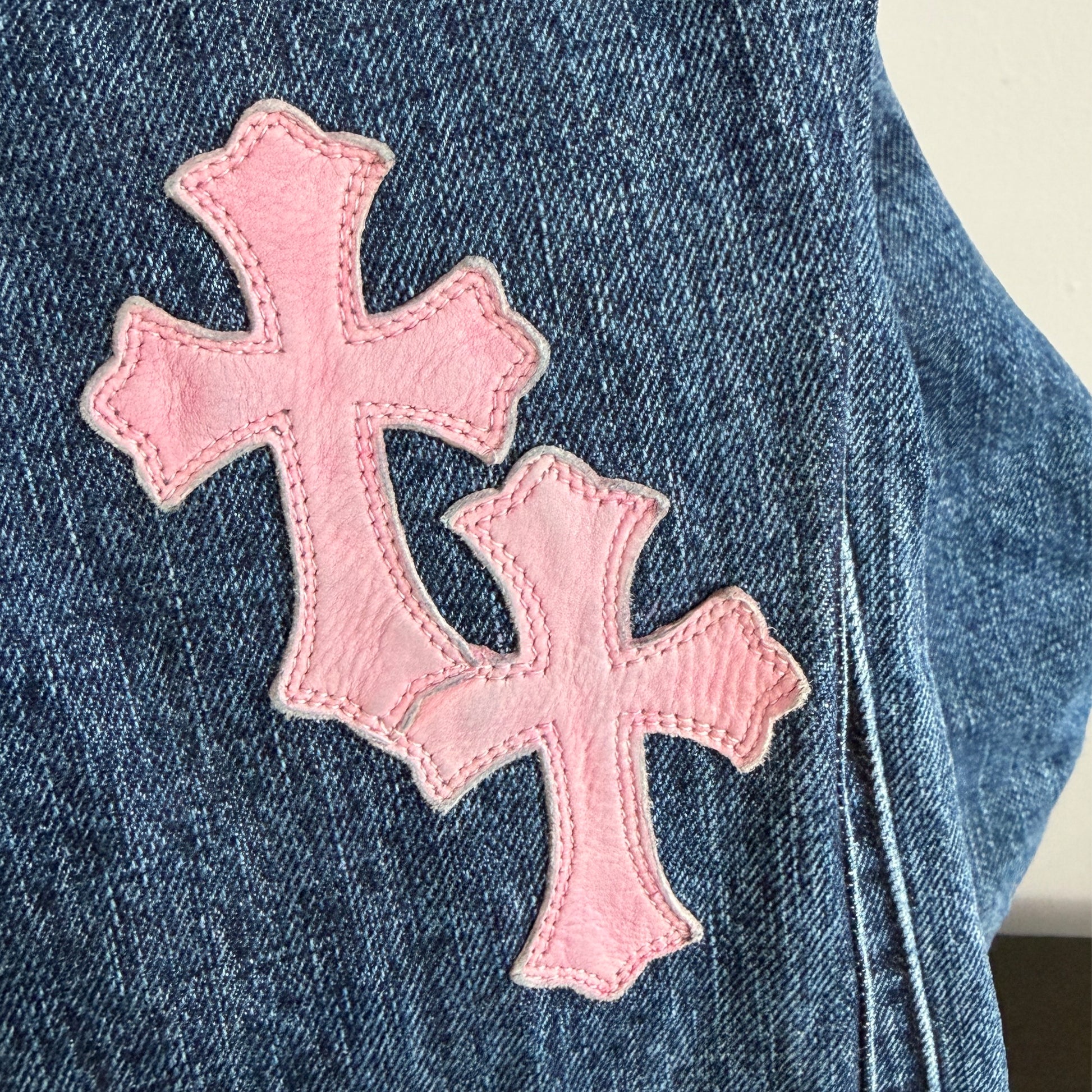 COTTON CANDY CROSS PATCH DENIM 1/1
