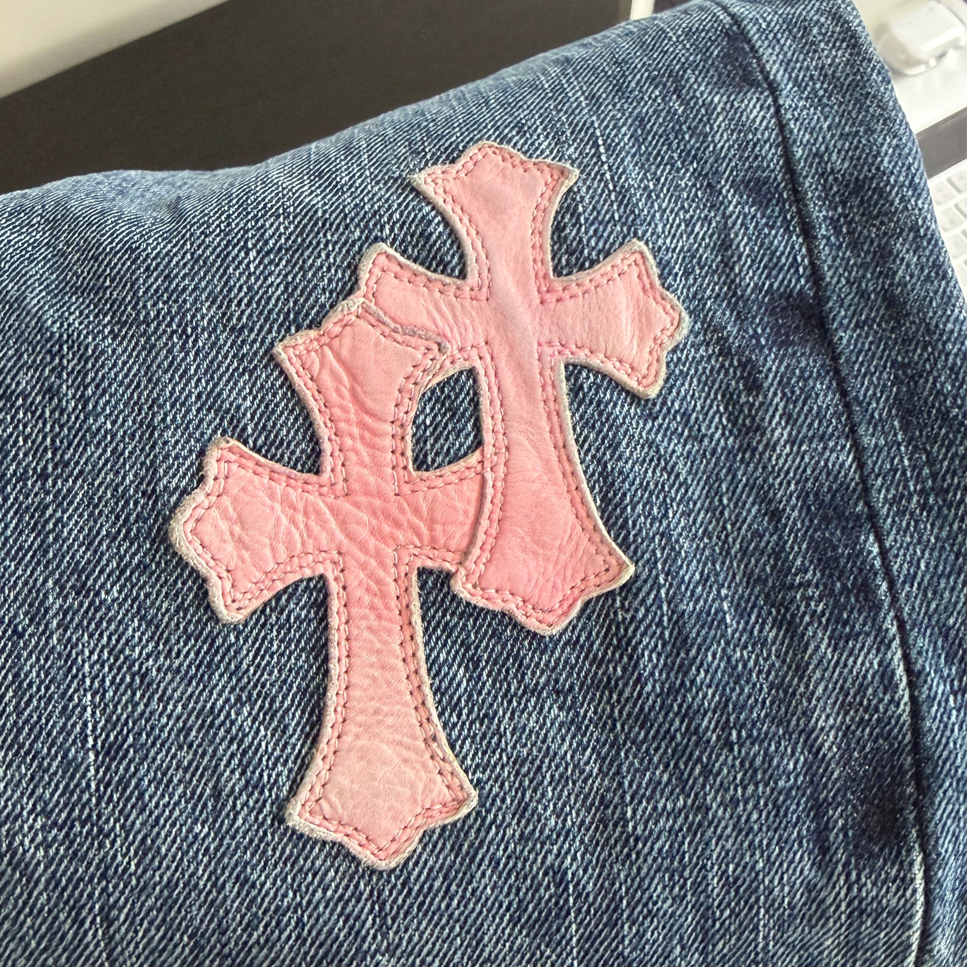 COTTON CANDY CROSS PATCH DENIM 1/1