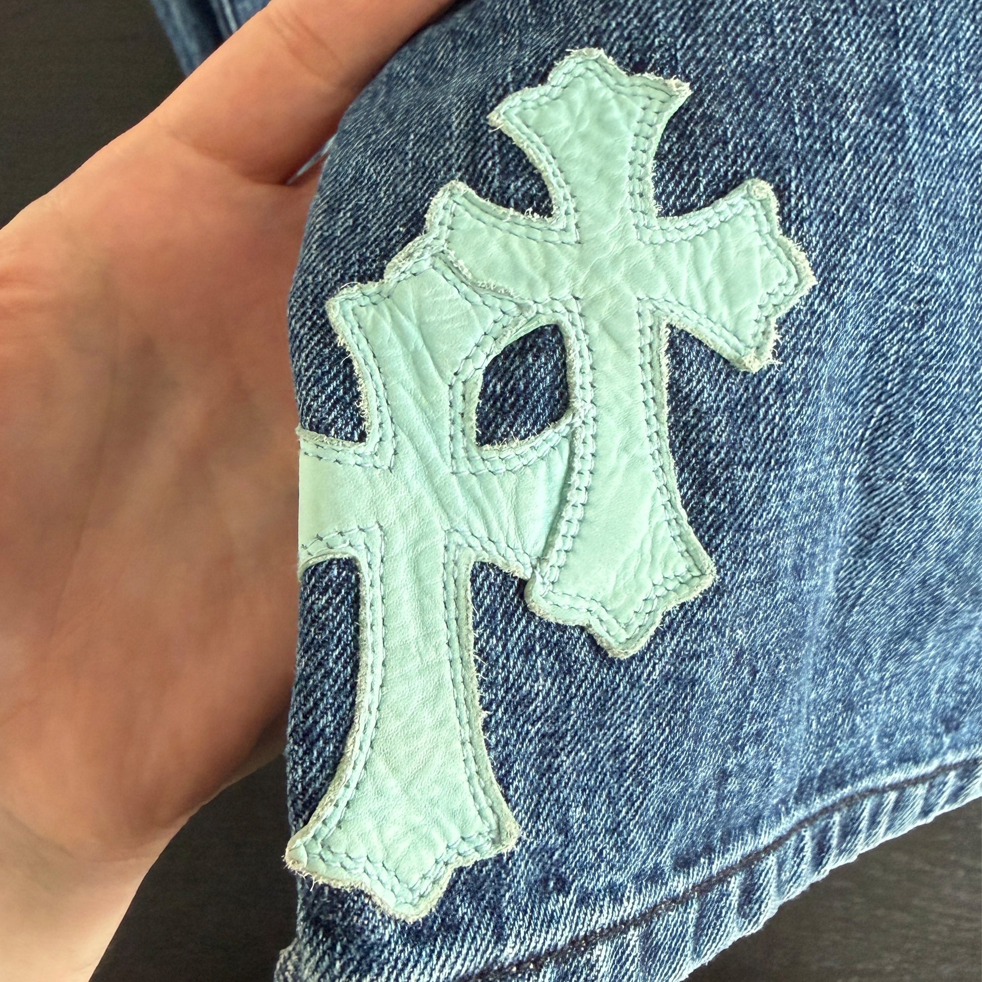 COTTON CANDY CROSS PATCH DENIM 1/1