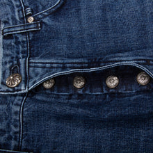 Load image into Gallery viewer, COTTON CANDY CROSS PATCH DENIM 1/1