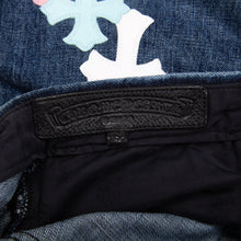 Load image into Gallery viewer, COTTON CANDY CROSS PATCH DENIM 1/1