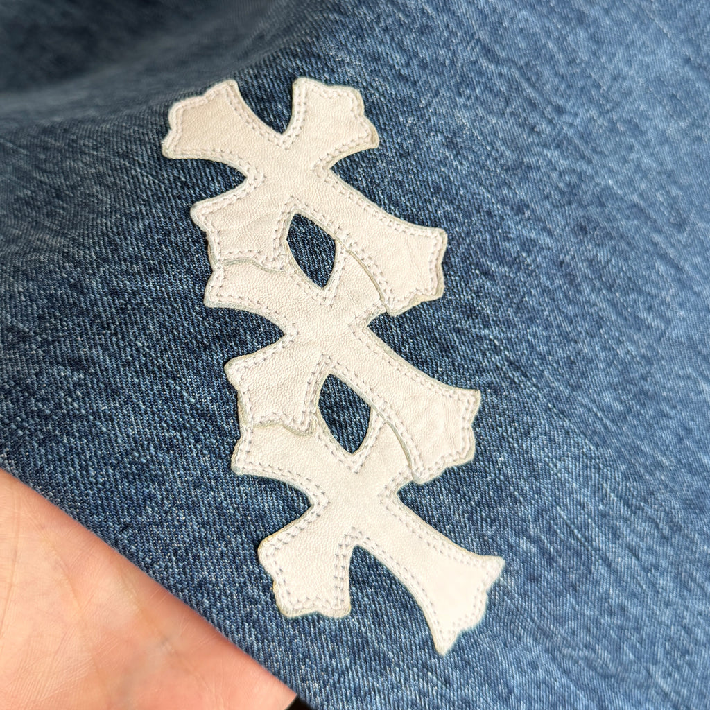 COTTON CANDY CROSS PATCH DENIM 1/1