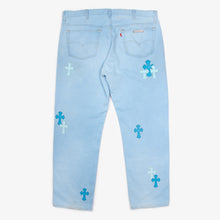 Load image into Gallery viewer, BABY BLUE DRAKE CROSS PATCH DENIM (MIAMI EXCLUSIVE)