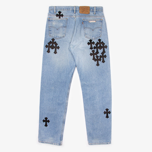 SPECIAL PLACEMENT CROSS PATCH DENIM