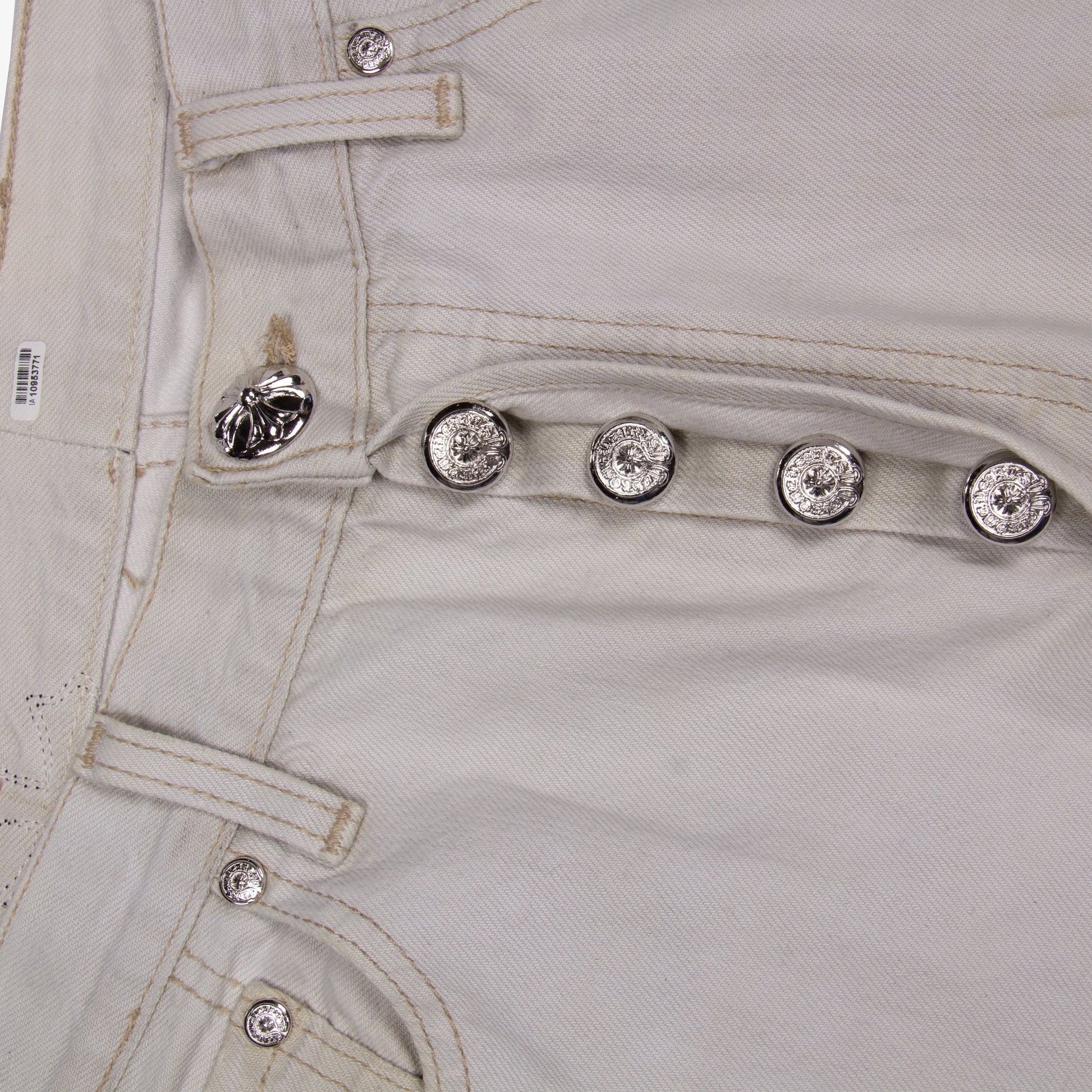 CLASSIC LEOPARD CROSS PATCH DENIM