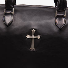 Load image into Gallery viewer, BLACK LARGE CROSS DUFFLE