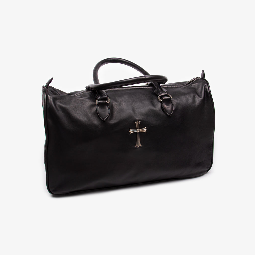 BLACK LARGE CROSS DUFFLE