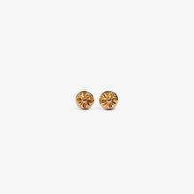 Load image into Gallery viewer, 22K GOLD CROSSBALL EARRINGS