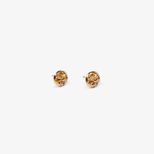 Load image into Gallery viewer, 22K GOLD CROSSBALL EARRINGS