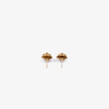 Load image into Gallery viewer, 22K GOLD CROSSBALL EARRINGS