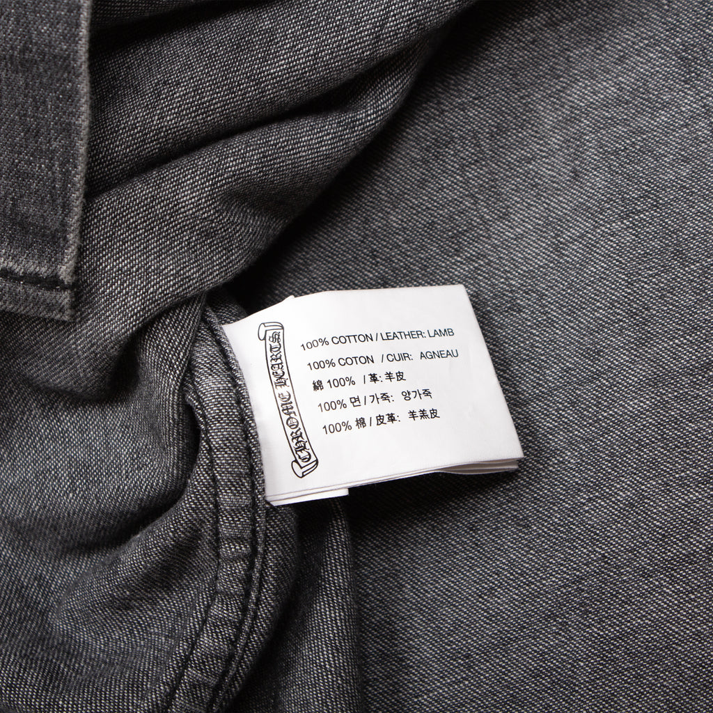 LOOSE ENDS CROSS PATCH DENIM SHIRT