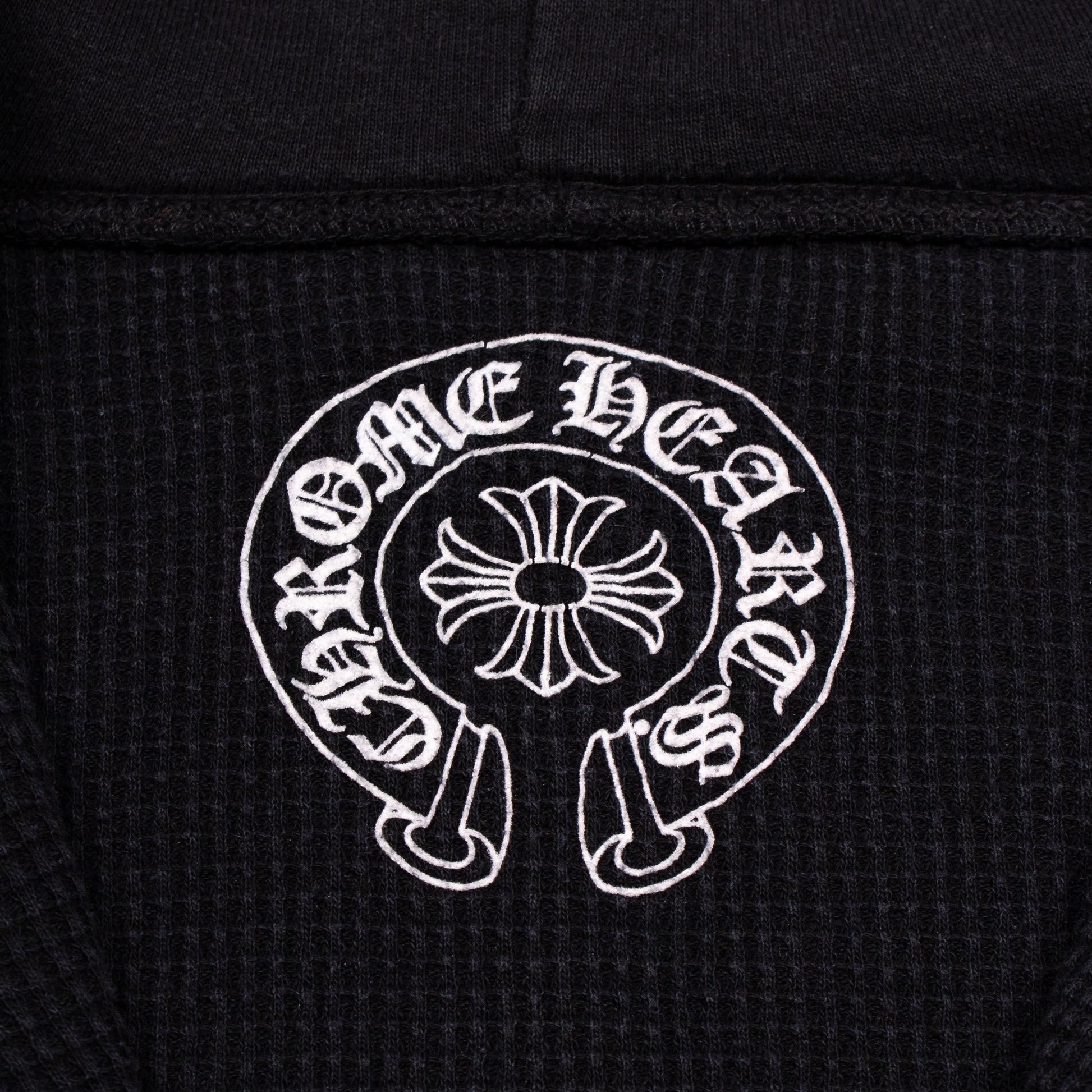BALCK THERMAL HORSESHOE HOODIE (OG)